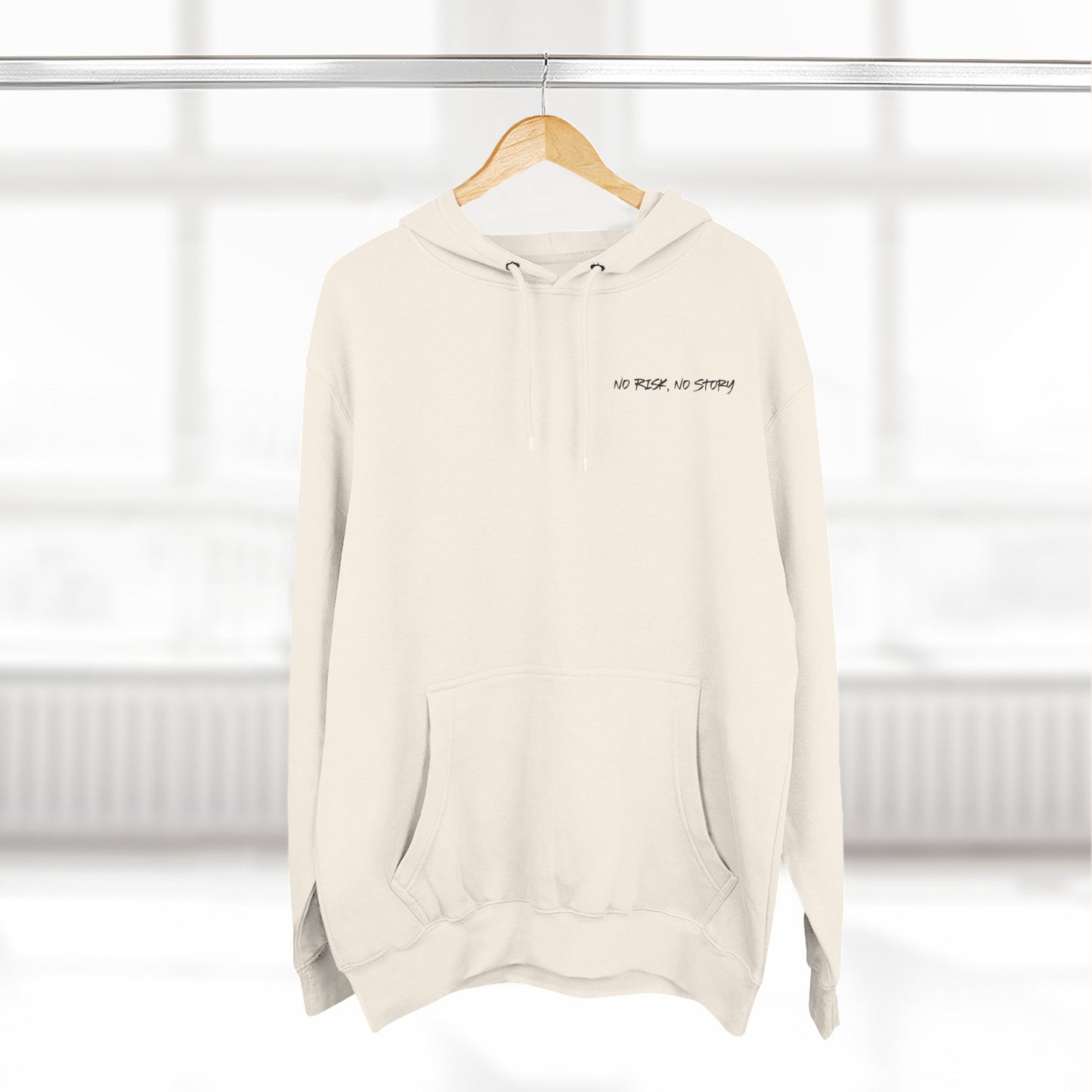 Within Light There's Darkness Hoodie - No Risk No Story Collection