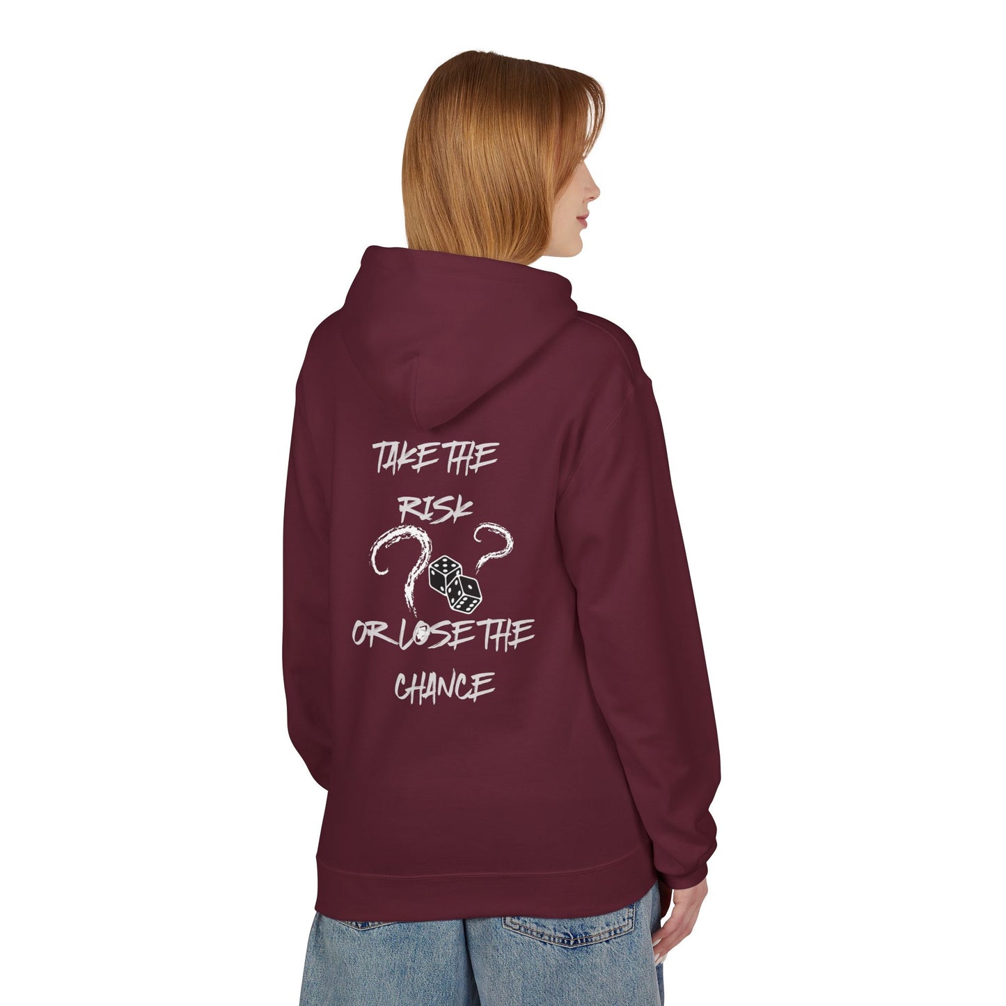 Take The Risk or Lose The Chance Hoodie - No Risk, No Story Collection