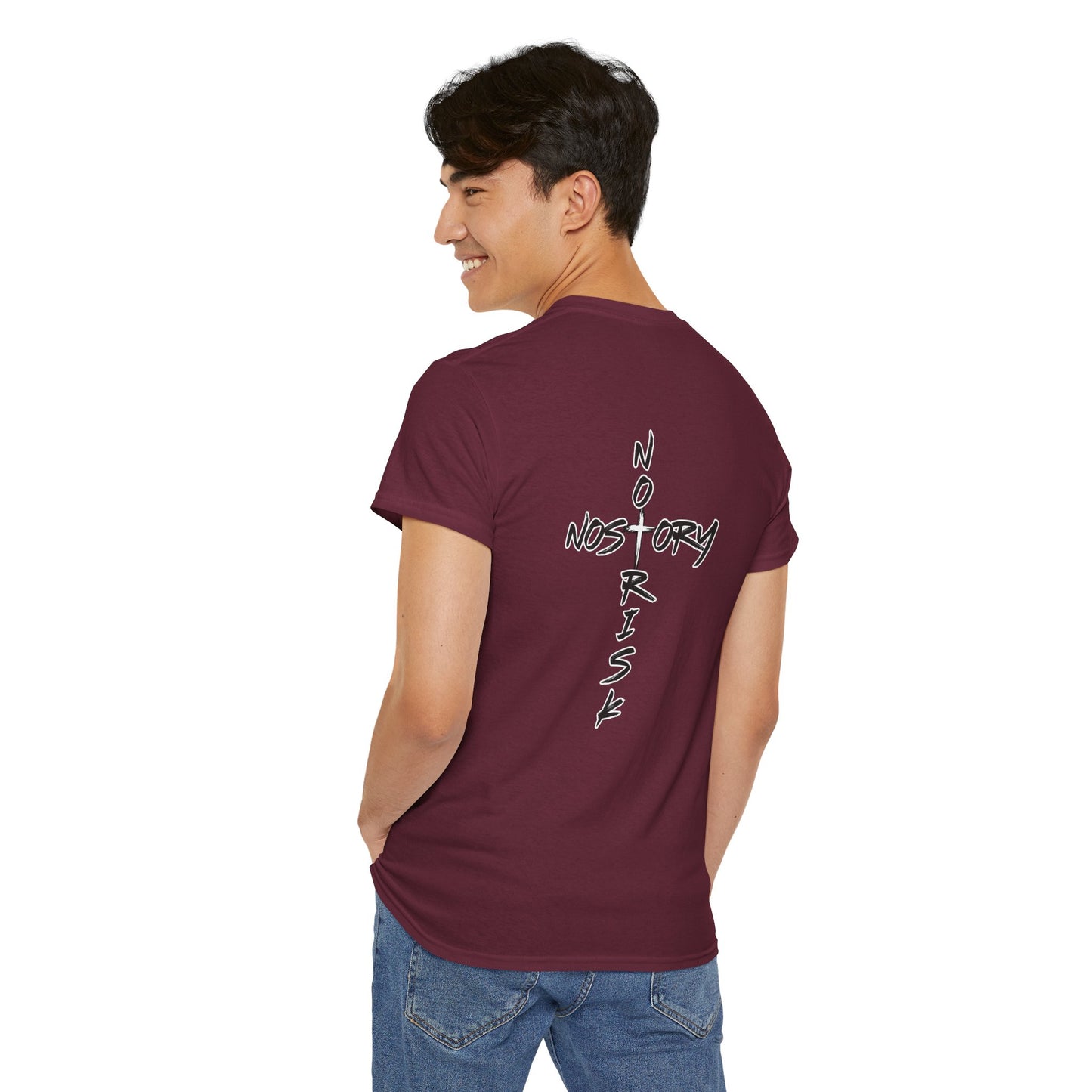 No Risk, No Story Cross T-Shirt - No Risk, No Story Collection