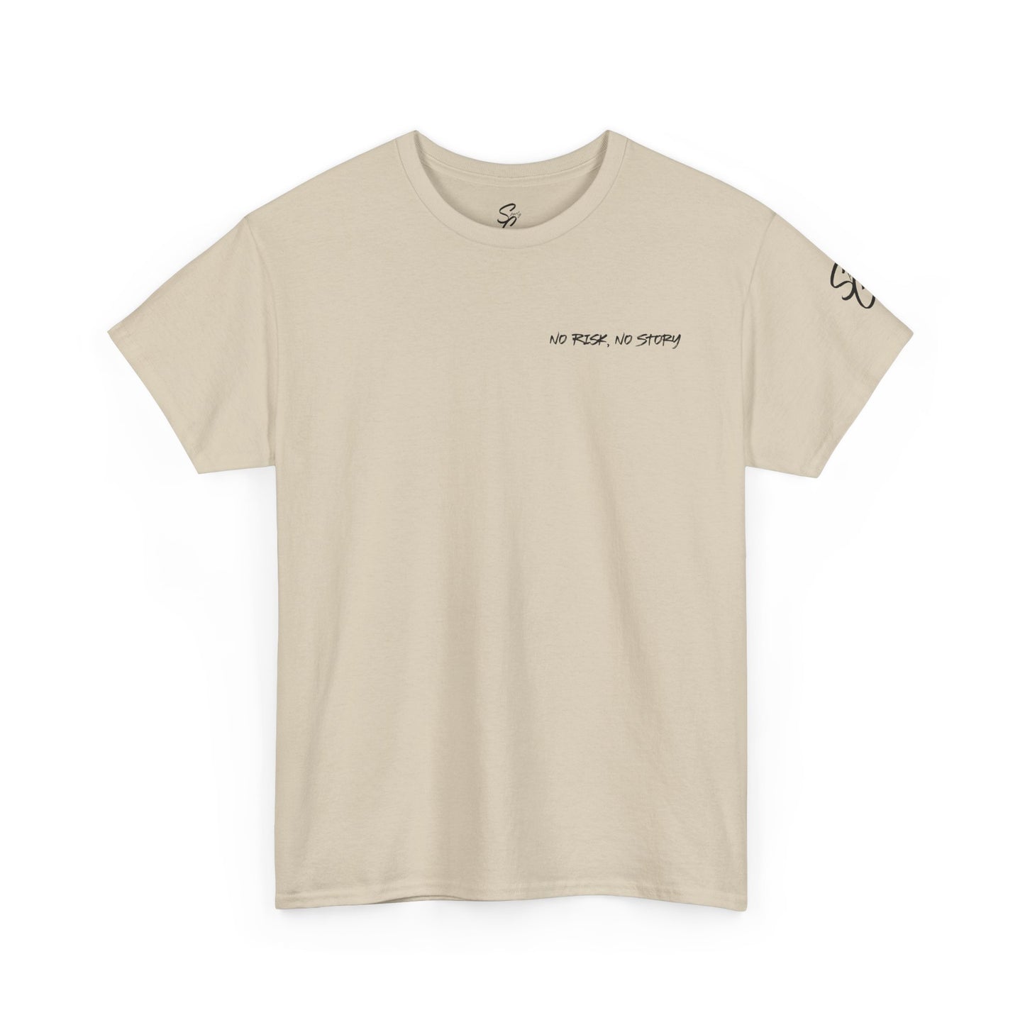Within Light There's Darkness Heavy Cotton T-Shirt - No Risk, No Story Collection