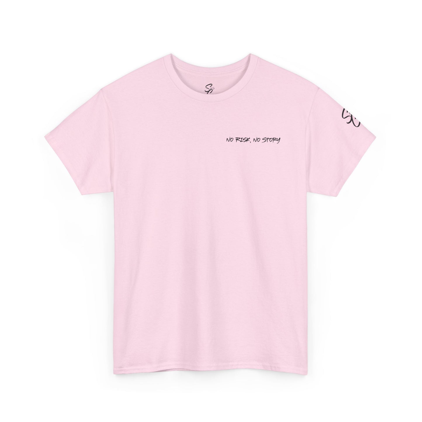 Within Light There's Darkness Heavy Cotton T-Shirt - No Risk, No Story Collection