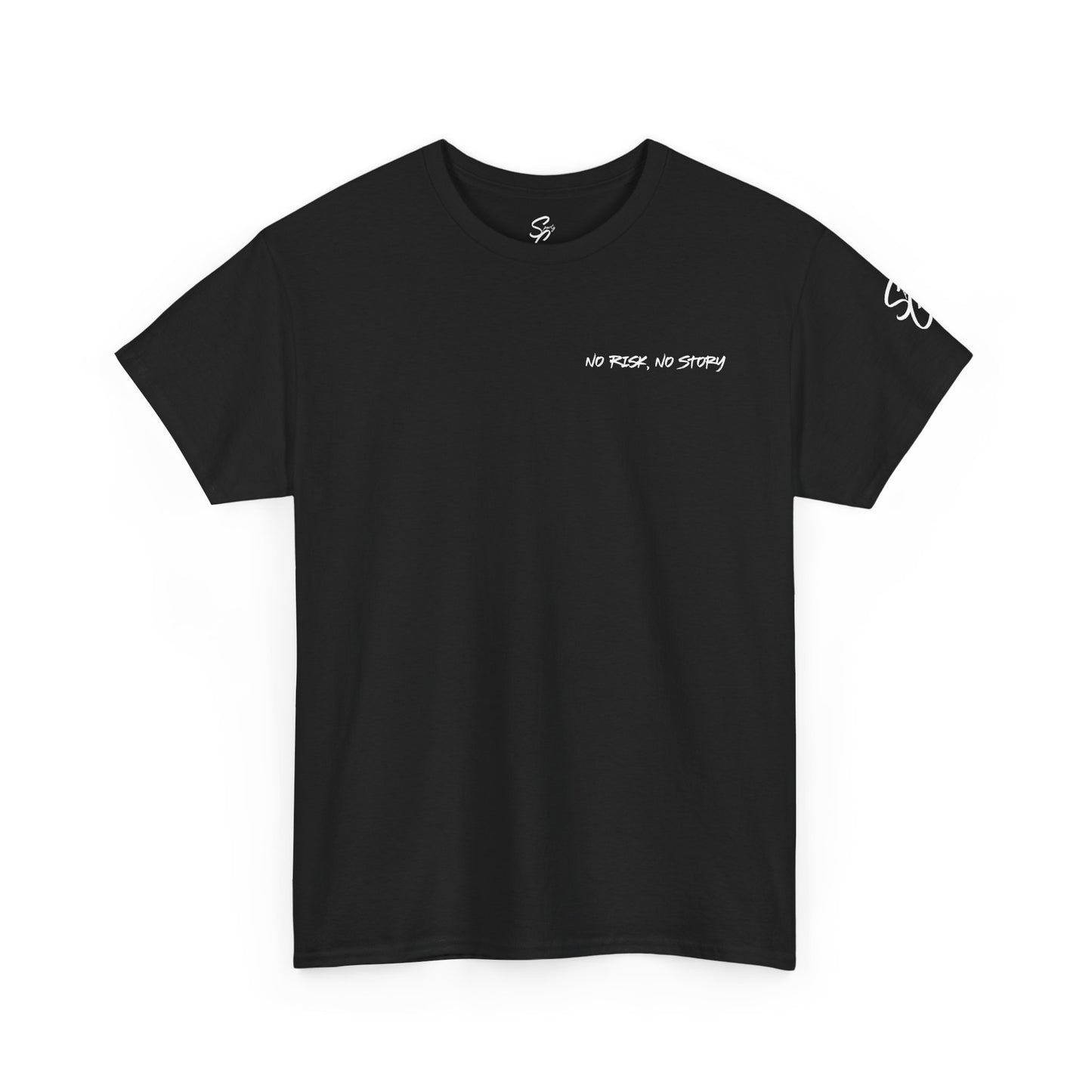 Within Light There's Darkness Heavy Cotton T-Shirt - No Risk, No Story Collection