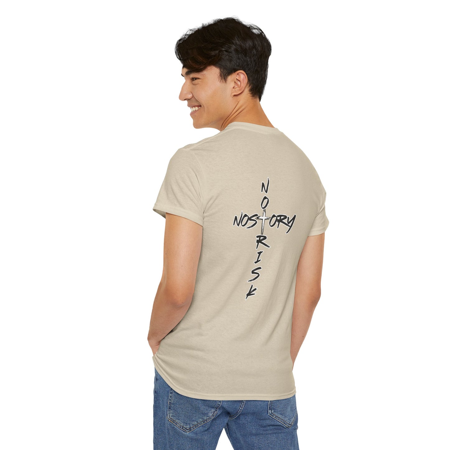 No Risk, No Story Cross T-Shirt - No Risk, No Story Collection