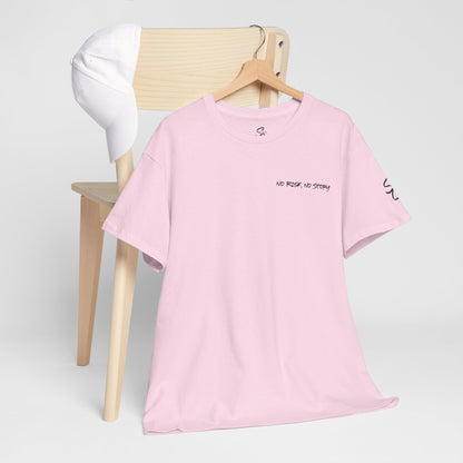 Within Light There's Darkness Heavy Cotton T-Shirt - No Risk, No Story Collection