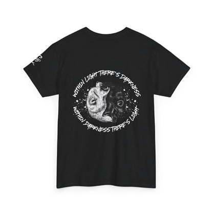 Within Light There's Darkness Heavy Cotton T-Shirt - No Risk, No Story Collection