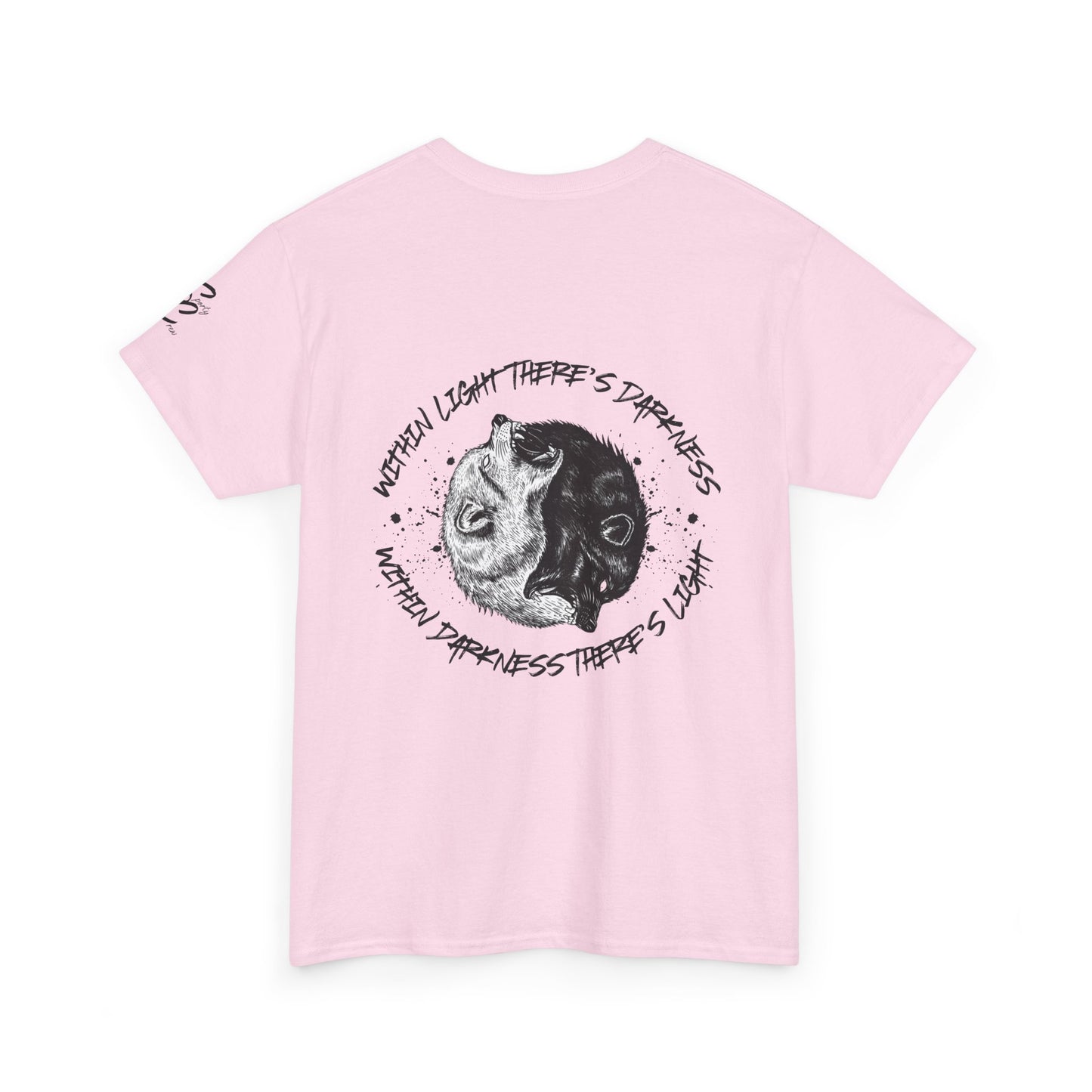 Within Light There's Darkness Heavy Cotton T-Shirt - No Risk, No Story Collection