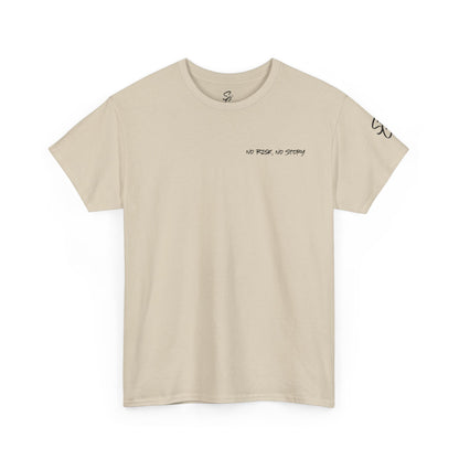 Within Light There's Darkness Heavy Cotton T-Shirt - No Risk, No Story Collection