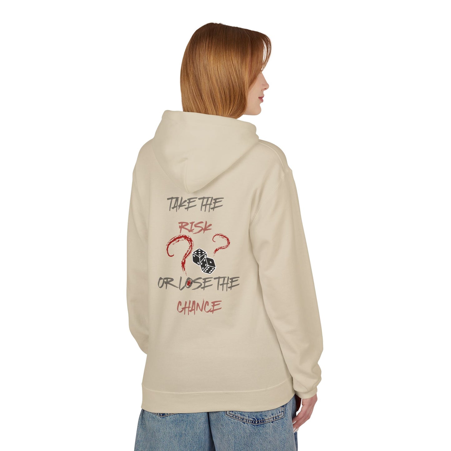Take The Risk or Lose The Chance Hoodie - No Risk, No Story Collection