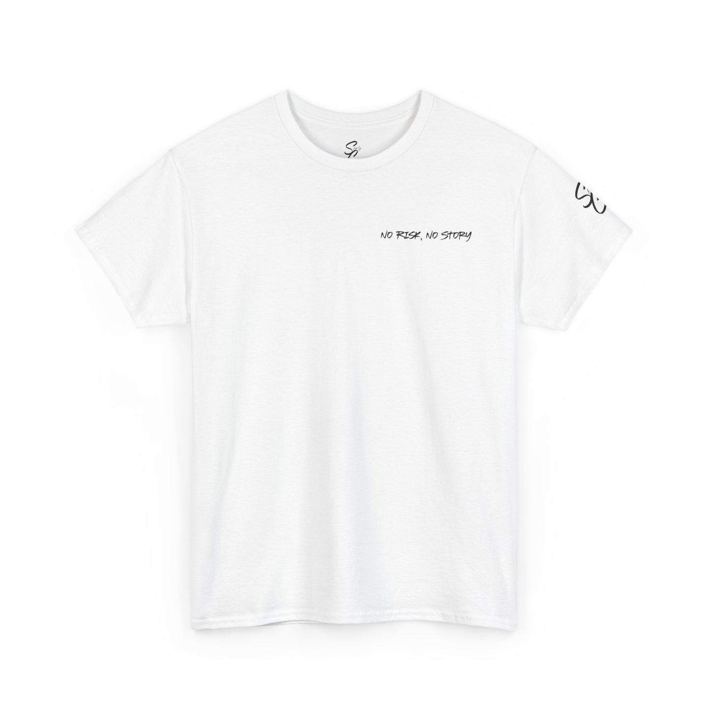 Within Light There's Darkness Heavy Cotton T-Shirt - No Risk, No Story Collection